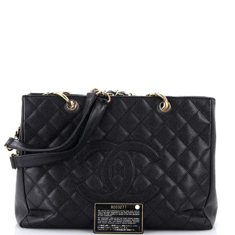 Chanel Grand Shopping Tote Quilted #248028C28B - Picture 2 of 9